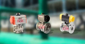 Pneumatic Actuated Ball Valves