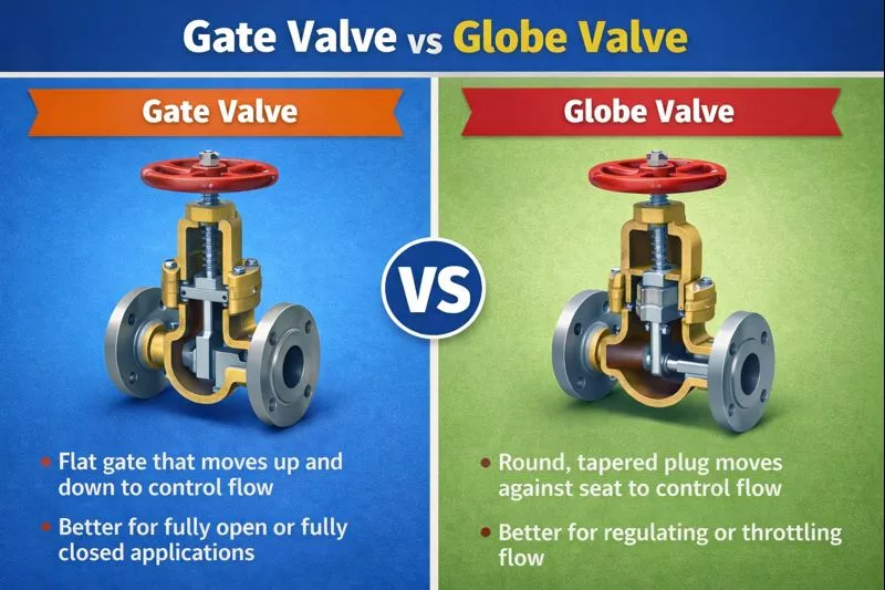 Gate Valve and Globe Valve