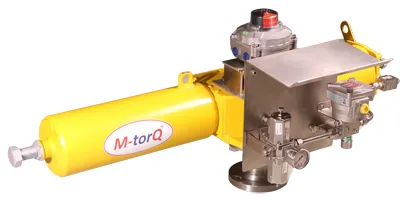 Heavy duty scotch yoke actuator manufactured by Concorde Valves & Automations India