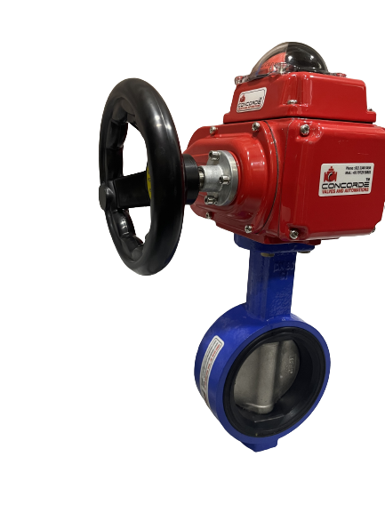 ELECTRICALLY OPERATED  BUTTERFLY VALVES