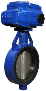 ELECTRICALLY OPERATED KITZ BUTTERFLY VALVES