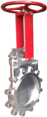 Knife gate valve manufactured by Concorde Valves & Automations India