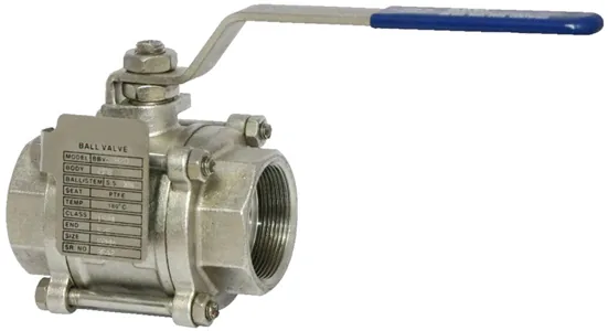 Stainless steel ball valve manufactured by Concorde Valves & Automations India